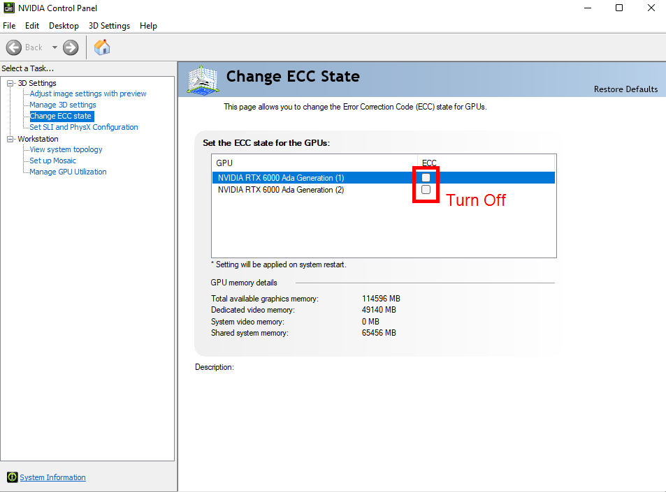 Disable ECC  to resolve maya_pluginWin.mel error