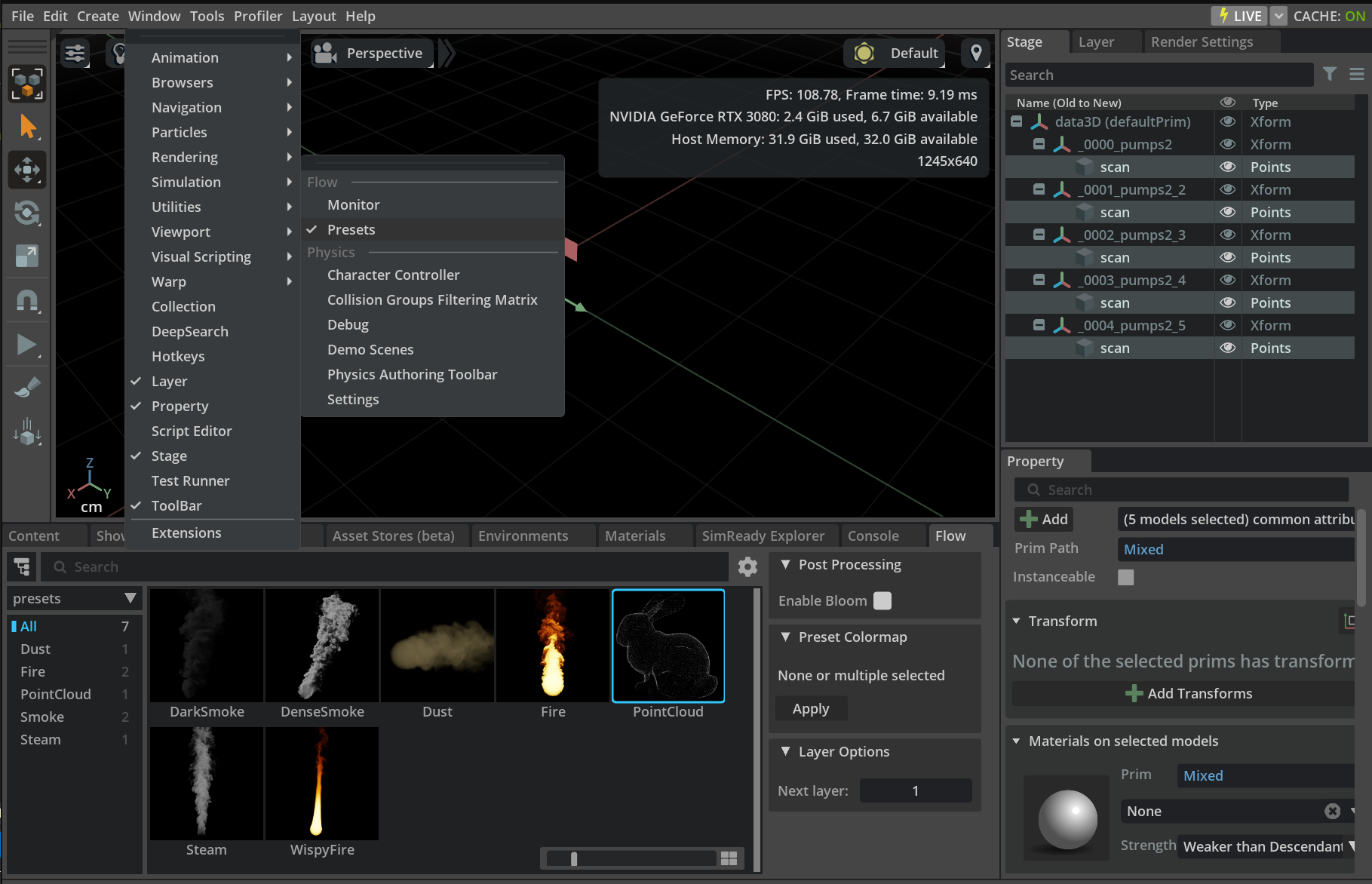 PointClouds — Omniverse Extensions latest documentation